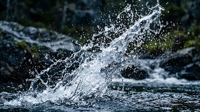Background, white water rapids, with frothy waves, and splashing water