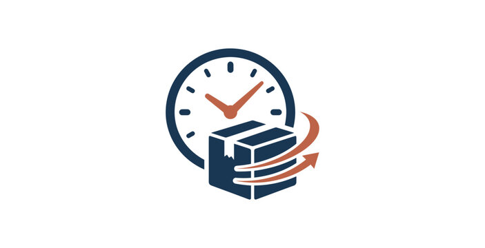 Express Delivery Clock Icon