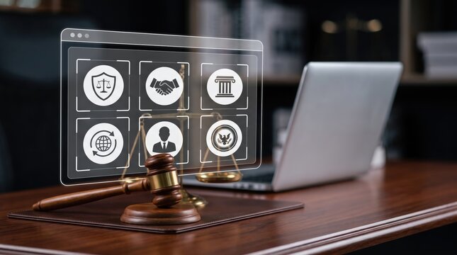 Legal Security Operations Management: Digital Courtroom Compliance, Automated Law Practice Administration, Identity Protection Verification, and Secure Corporate Contract Governance using Laptop Data