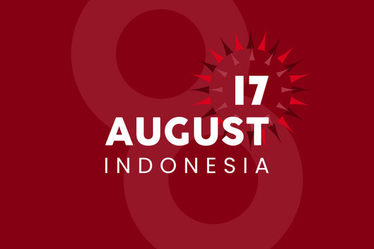 Indonesia Independence Day Vector Banner 17 August Celebration