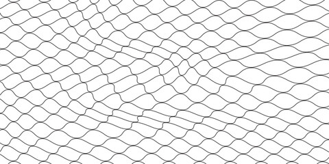 Mesh texture for fishing nets. Grunge pattern for sportswear or soccer goal, volleyball net, basketball hoop, hockey, athletics. Mesh background © Kiara