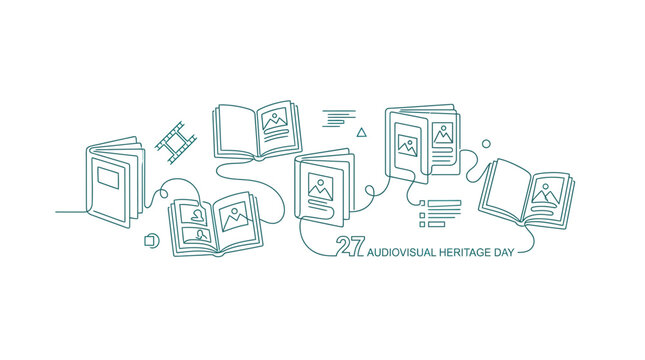 Audiovisual Heritage Day Books Timeline