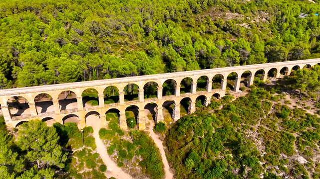 The Ferreres Aqueduct, also known as the Pont del Diable, is an ancient Roman bridge in Tarragona in Catalonia, Spain