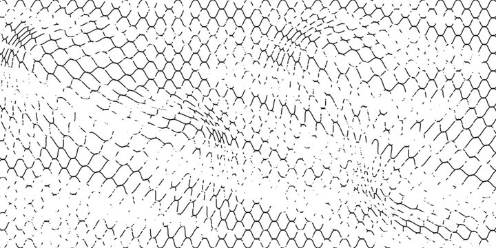 Mesh texture for fishing nets. Grunge pattern for sportswear or soccer goal, volleyball net, basketball hoop, hockey, athletics. Mesh background