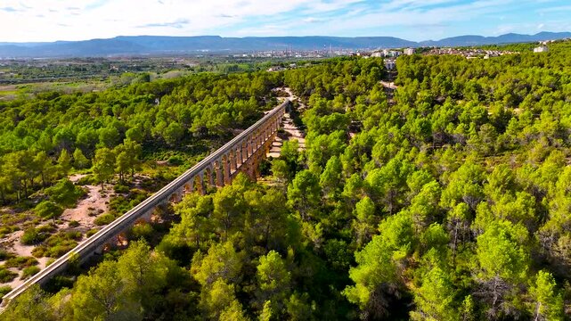 The Ferreres Aqueduct, also known as the Pont del Diable, is an ancient Roman bridge in Tarragona in Catalonia, Spain