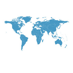 Fototapeta premium world map square ancient 03 illustration image graphic for design projects presentations digital media marketing visuals professional commercial conte