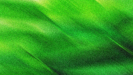 Bright green noisy grunge texture background with grainy abstract light streaks and vibrant nature color wallpaper © Riaz