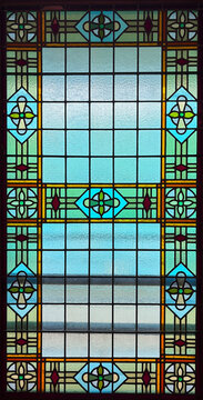 stained glass window