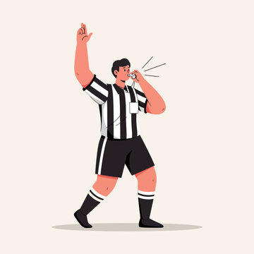 Soccer Referee Whistles, Signals Game Stop, Fair Play