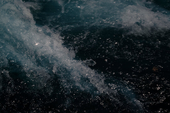 Dark Water Splash Abstract Texture