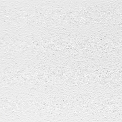 Texture of plain white rough plaster wall suitable for backgrounds, interior design projects, architectural renderings, and presentations. Great for textures library. © Sawah Maya