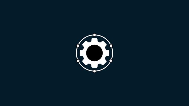 framework icon A linear animated icon of curriculum development. motion graphic of framework concept of transparent background. 4k video