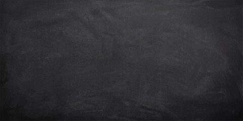 Textured blackboard background with chalk dust for creative educational concepts © Sorna