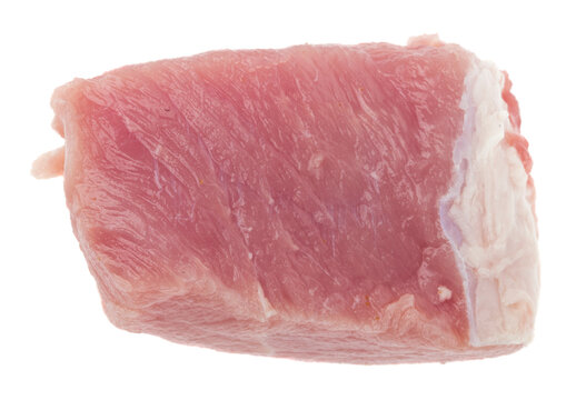 Meat isolated on white background.