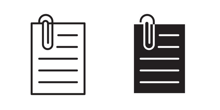 Attach document icon