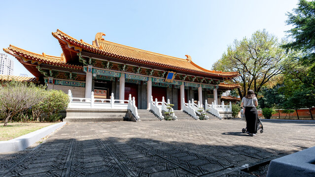Confucian architecture at Taichung's Confucius Temple