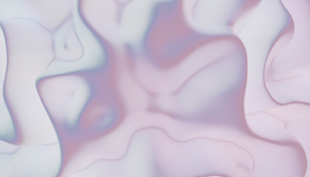 Abstract pastel waveforms in soft motion