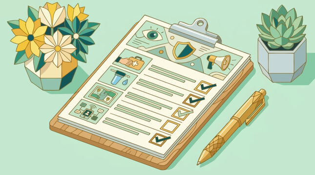 checklist for emergency preparedness and safety planning with icons