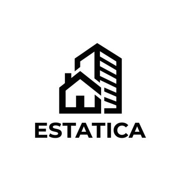 Estatica Real Estate Company Logo.