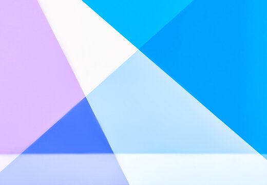 Abstract geometric pastel background with intersecting triangles