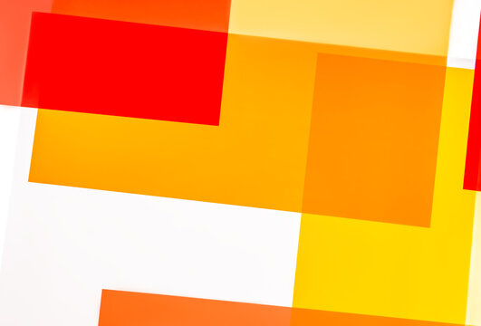 Abstract red and orange geometric overlay background design
