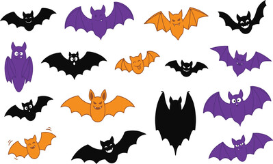Obraz premium Halloween Bat vector design