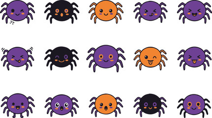 Obraz premium Halloween Sipder vector design 