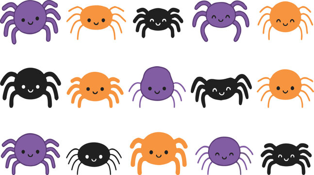 Halloween Sipder vector design  