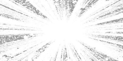 Abstract radial explosion with ink splatter lines bursting from the center, high-contrast black and white, dynamic motion, vintage grunge texture vector illustration, minimalist background. © TextureStock
