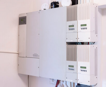 Solar panel system maintenance in a utility room