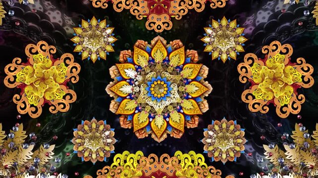 Bali Traditional Ornament Background