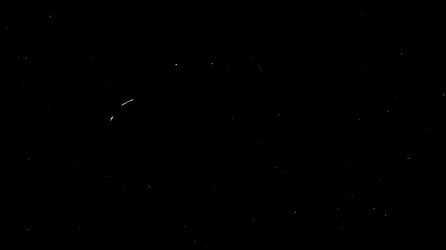 The Flim Rolling black Screen with dust and scratches.The Cinematic Dirty Flim Effect. Black Cinematic Flim Effect.Film Effect with Sound 4k stock black Screen, Movie, Camera Film.