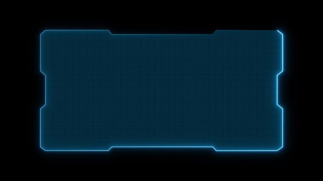 Abstract technology Hud frame background. Computer interface Hud motion texture. futuristic pattern for modern . 4k motion video Abstract Loop futuristic background. sci fi technology HUD UI frame 4k