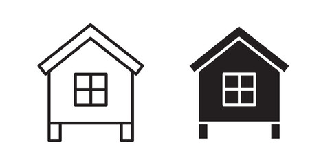 Chicken coop icon © student