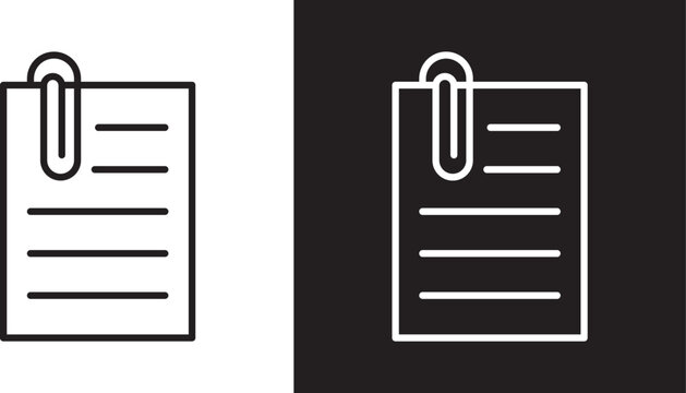 Attach document icon