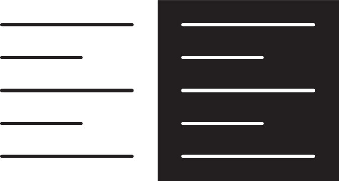 Align left icon