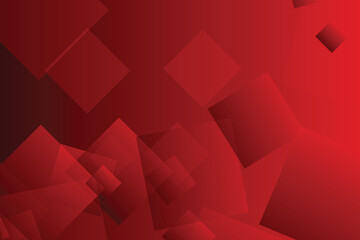 Fototapeta premium Geometric red pixelated waveform texture pattern