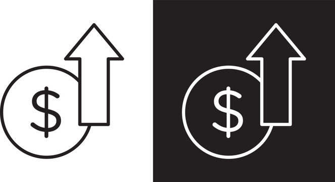 Cost increase icon