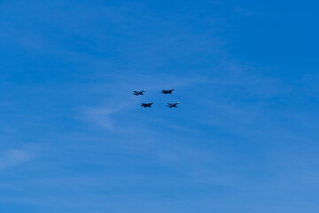 Fototapeta premium flying in the sky