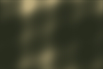 Abstract halftone camouflage pattern with gradient lighting green black © Solaiman77