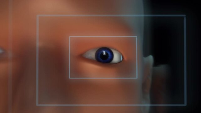 detailed cross section of an eye. separate text layer and main video included you can composite text layer right on top the main layer . 2 backgrounds are included , or not you can use one of your own