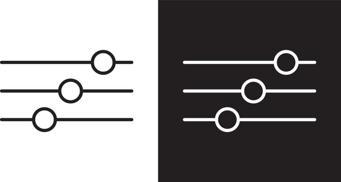 Settings sliders icon