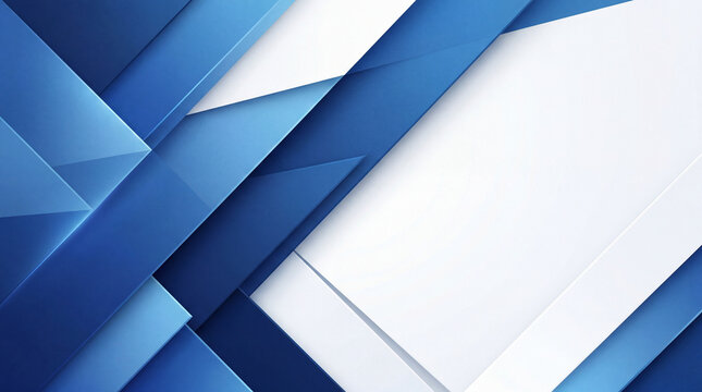Blue Geometric Corporate Abstract Background