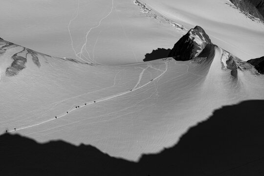 Licht und Schatten einer Hochtour