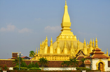 Obraz premium VIENTIANE LAOS: Pha That Luang 