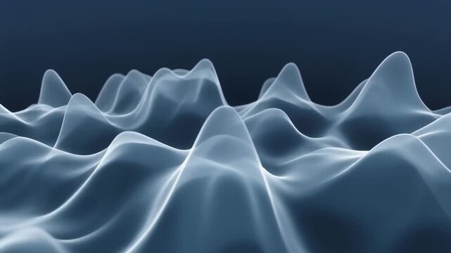 Aerial view of ocean waves with white foam patterns