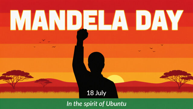 Celebrating Mandela Day on July 18th with Fist Raised in Solidarity