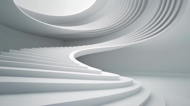 abstract motion blur spiral light wave animation loop