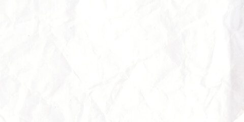 Fototapeta premium Crinkled white paper texture background