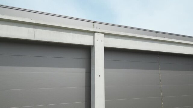 Prefabricated industrial building concrete structure panel